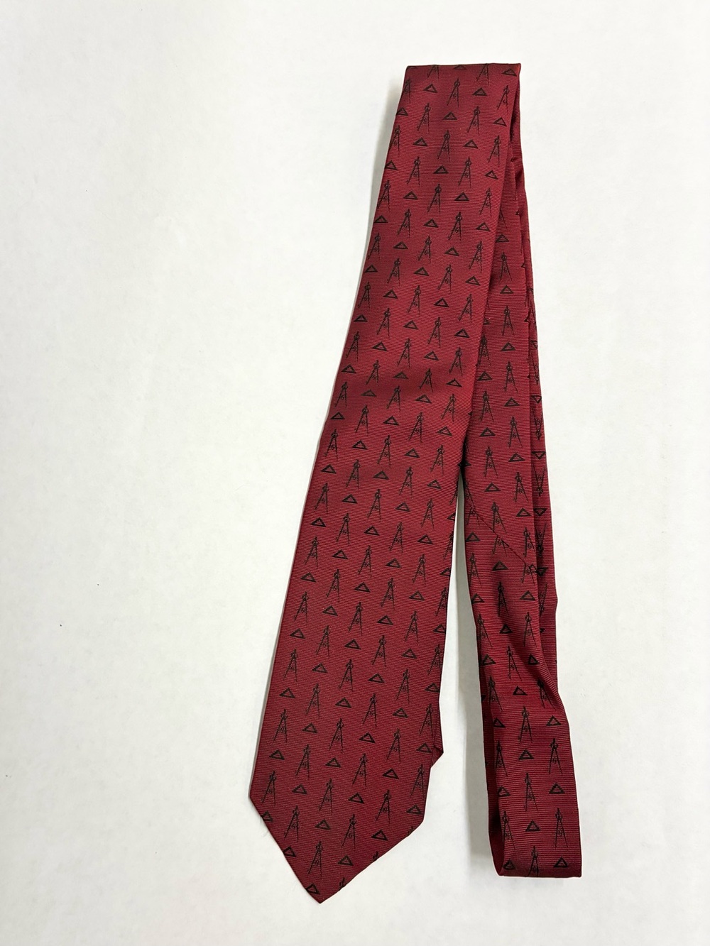 Vintage 1960’s Silk Tie Schwabe-May Architect Engineer